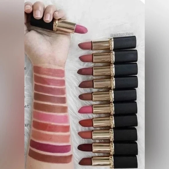 Loreal 5 Colour Riche Matte Lipstick - Picture 1 of 4